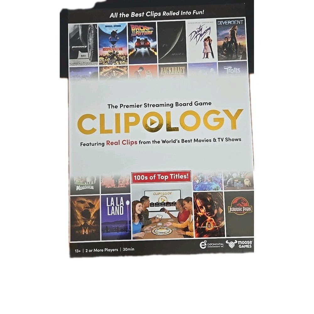 Moose Games Board Game‎ Clipology New